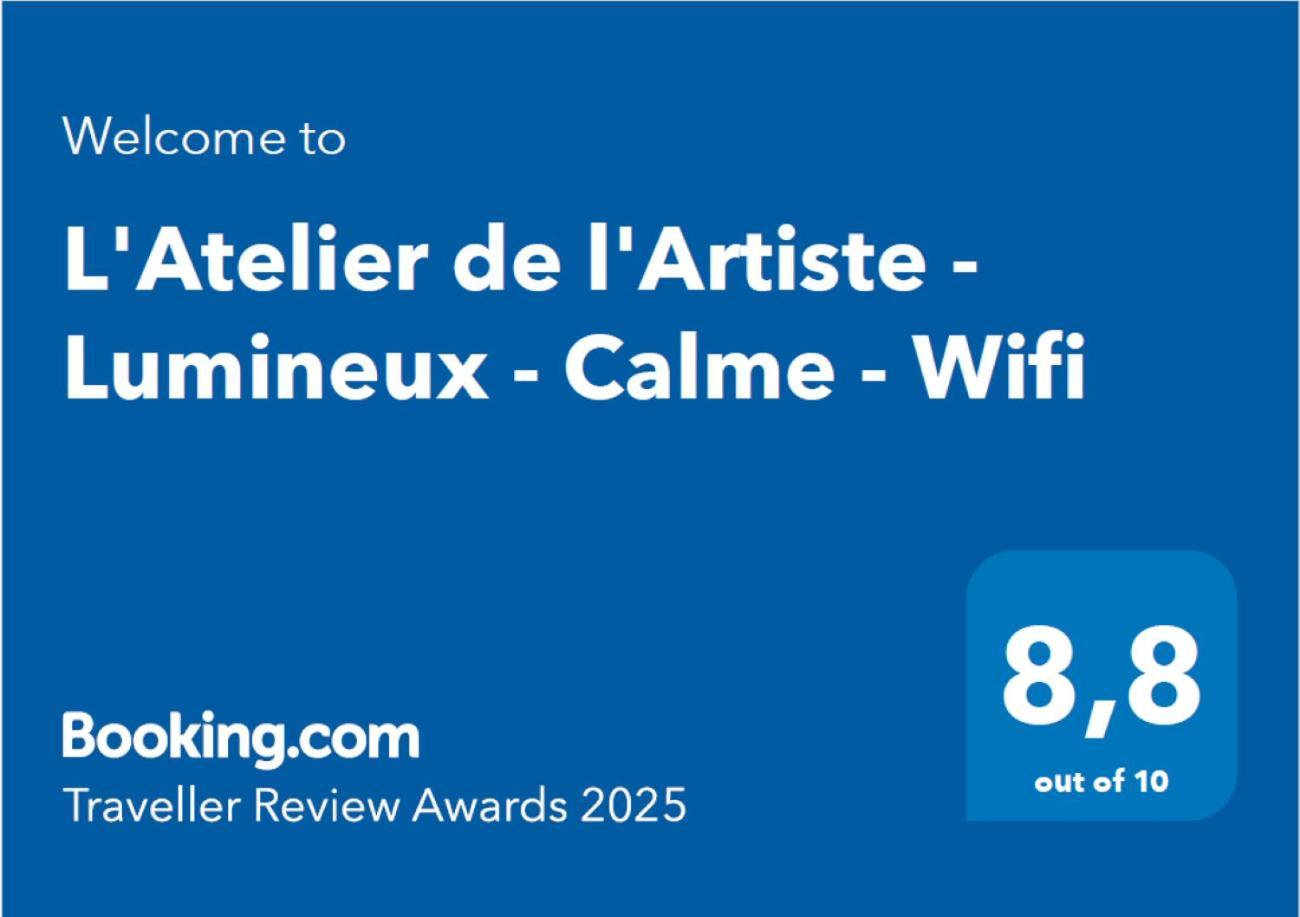 L'Atelier De L'Artiste - Lumineux - Calme - Wifi Apartment Douai Exterior photo